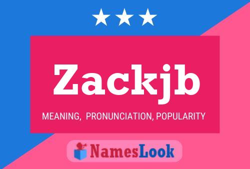 Zackjb Name Poster