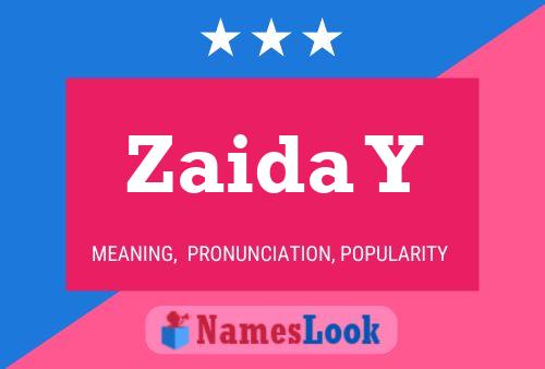 Zaida Y Name Poster