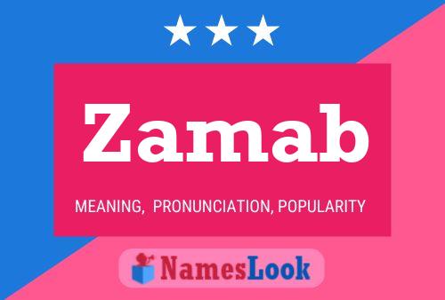 Zamab Name Poster