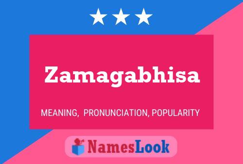 Zamagabhisa Name Poster