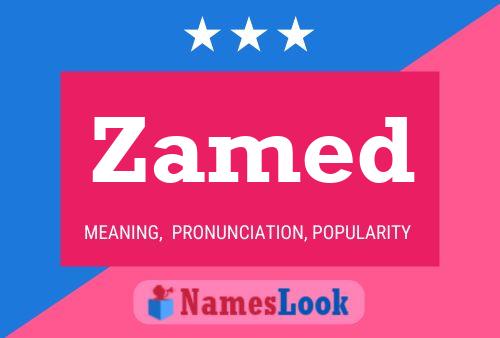 Zamed Name Poster