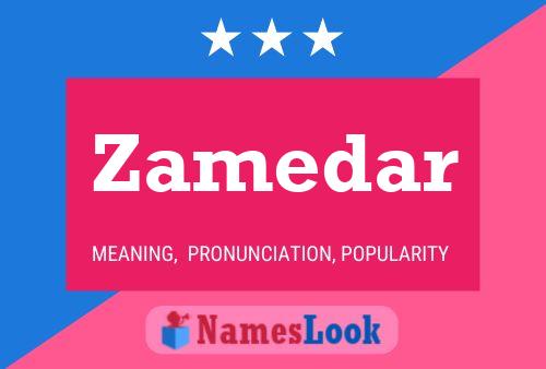 Zamedar Name Poster