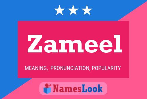 Zameel Name Poster