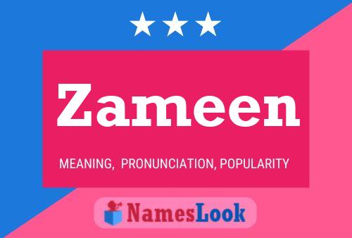 Zameen Name Poster