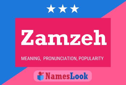 Zamzeh Name Poster