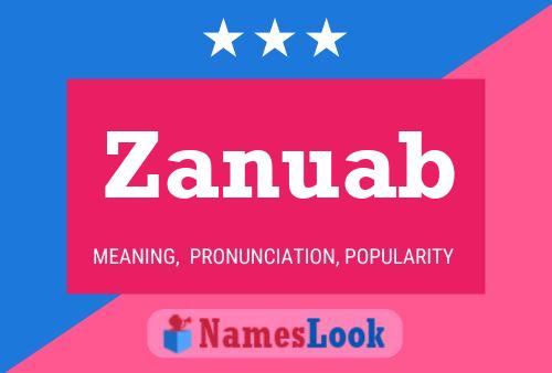 Zanuab Name Poster