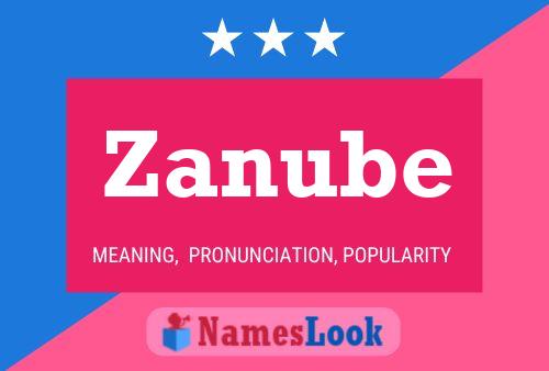 Zanube Name Poster