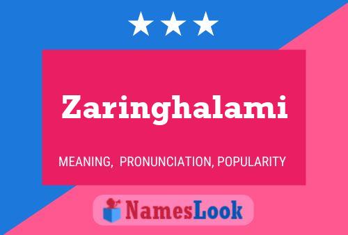 Zaringhalami Name Poster