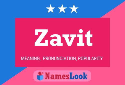 Zavit Name Poster