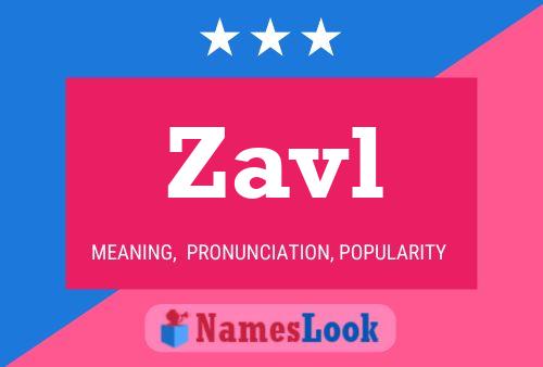 Zavl Name Poster