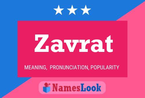 Zavrat Name Poster