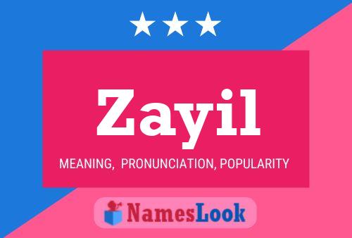 Zayil Name Poster