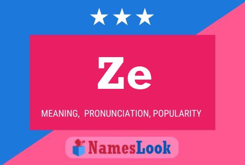 Ze Name Poster