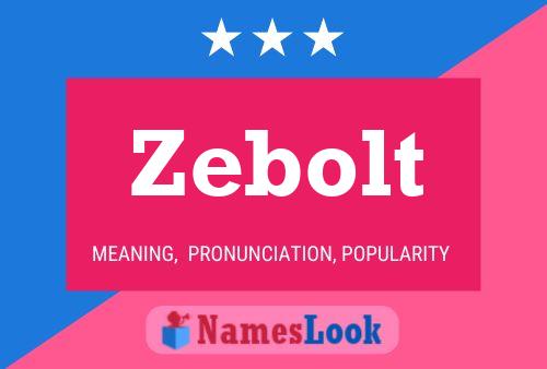 Zebolt Name Poster