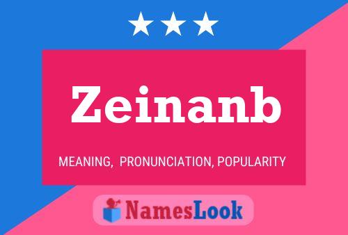 Zeinanb Name Poster