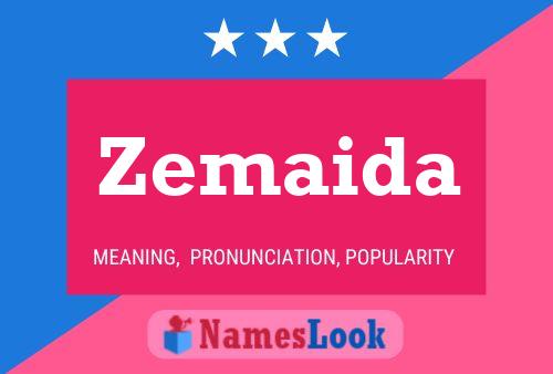 Zemaida Name Poster