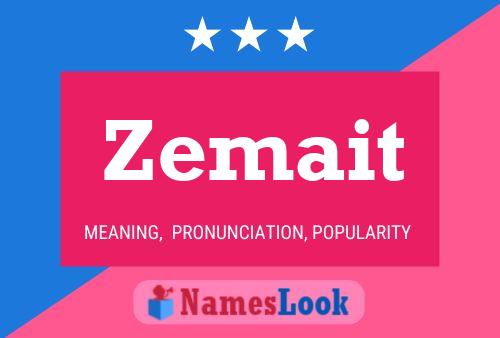 Zemait Name Poster