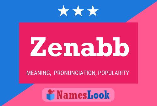 Zenabb Name Poster