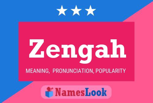 Zengah Name Poster