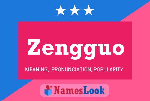 Zengguo Name Poster