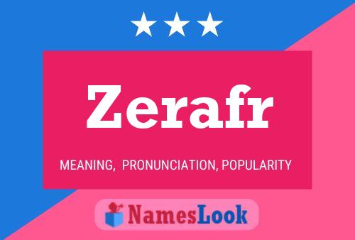 Zerafr Name Poster