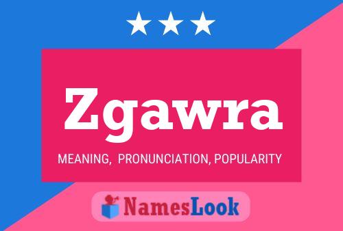 Zgawra Name Poster