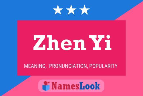 Zhen Yi Name Poster