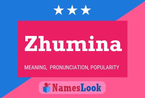 Zhumina Name Poster