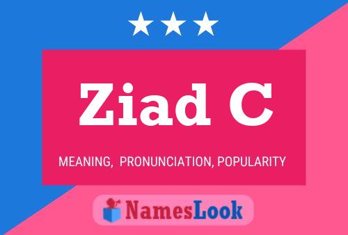 Ziad C Name Poster