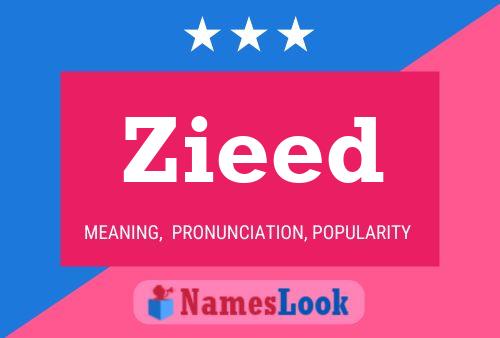 Zieed Name Poster