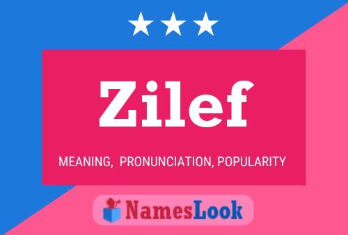 Zilef Name Poster