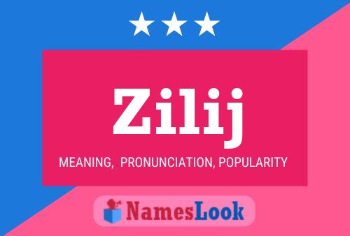 Zilij Name Poster