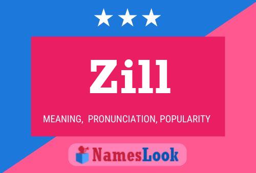 Zill Name Poster