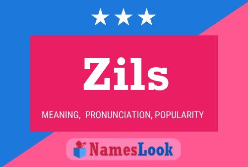 Zils Name Poster