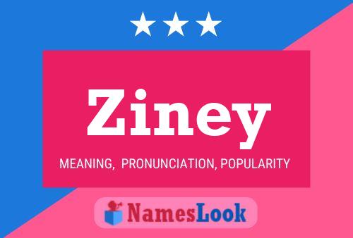 Ziney Name Poster