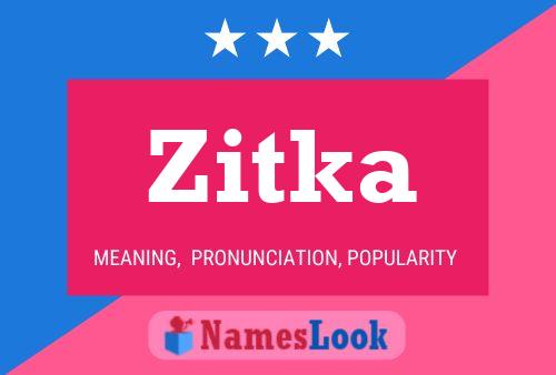 Zitka Name Poster