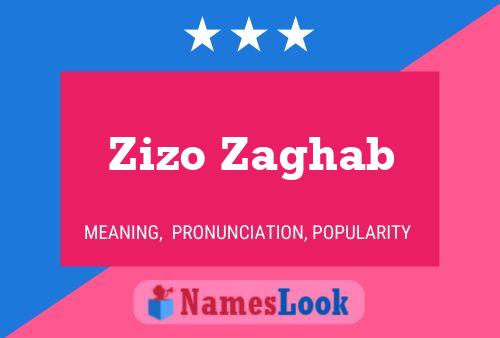 Zizo Zaghab Name Poster