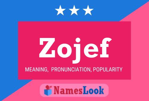 Zojef Name Poster