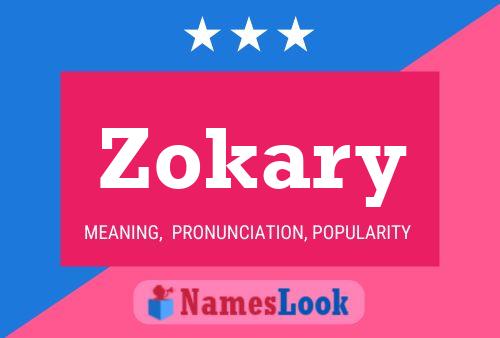 Zokary Name Poster