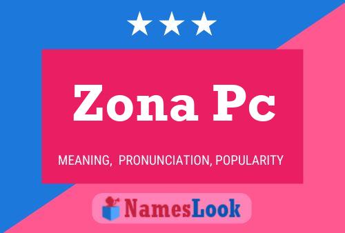 Zona Pc Name Poster