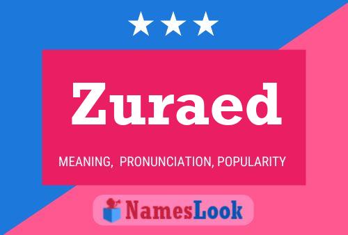 Zuraed Name Poster