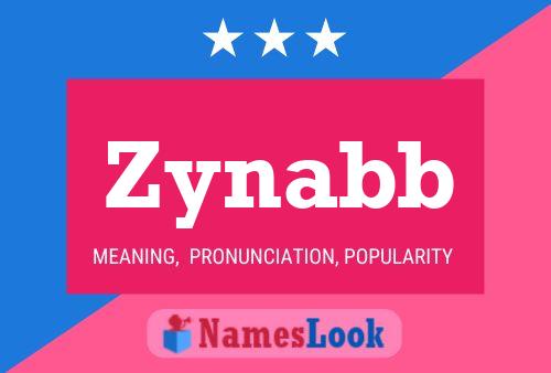 Zynabb Name Poster